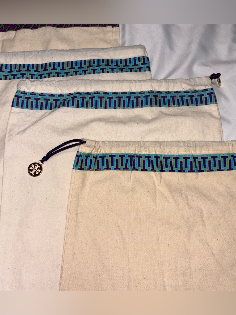 4! Tory Burch dust bags 3 sizes - Picture 2 of 8